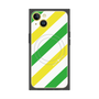 プレミアムパネル with MagSafe［ Big Stripe - Green × Yellow ］
