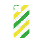 プレミアムパネル with MagSafe［ Big Stripe - Green × Yellow ］