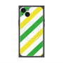 プレミアムパネル with MagSafe［ Big Stripe - Green × Yellow ］