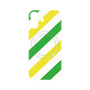 プレミアムパネル with MagSafe［ Big Stripe - Green × Yellow ］