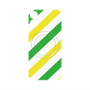 プレミアムパネル with MagSafe［ Big Stripe - Green × Yellow ］