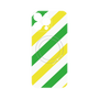 プレミアムパネル with MagSafe［ Big Stripe - Green × Yellow ］