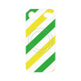 プレミアムパネル with MagSafe［ Big Stripe - Green × Yellow ］