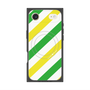 プレミアムパネル with MagSafe［ Big Stripe - Green × Yellow ］