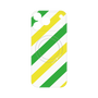 プレミアムパネル with MagSafe［ Big Stripe - Green × Yellow ］