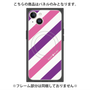 プレミアムパネル with MagSafe［ Big Stripe - Purple × Pink ］