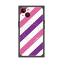 プレミアムパネル with MagSafe［ Big Stripe - Purple × Pink ］