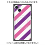 プレミアムパネル with MagSafe［ Big Stripe - Purple × Pink ］