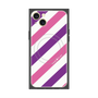 プレミアムパネル with MagSafe［ Big Stripe - Purple × Pink ］