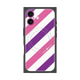 プレミアムパネル with MagSafe［ Big Stripe - Purple × Pink ］