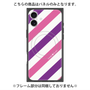 プレミアムパネル with MagSafe［ Big Stripe - Purple × Pink ］