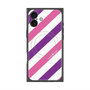 プレミアムパネル with MagSafe［ Big Stripe - Purple × Pink ］