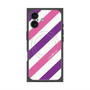 プレミアムパネル with MagSafe［ Big Stripe - Purple × Pink ］