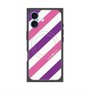 プレミアムパネル with MagSafe［ Big Stripe - Purple × Pink ］