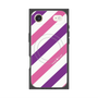 プレミアムパネル with MagSafe［ Big Stripe - Purple × Pink ］