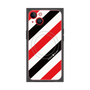 プレミアムパネル with MagSafe［ Big Stripe - Red × Black ］