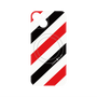 プレミアムパネル with MagSafe［ Big Stripe - Red × Black ］