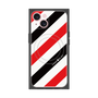 プレミアムパネル with MagSafe［ Big Stripe - Red × Black ］
