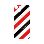 プレミアムパネル with MagSafe［ Big Stripe - Red × Black ］