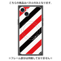 プレミアムパネル with MagSafe［ Big Stripe - Red × Black ］