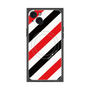 プレミアムパネル with MagSafe［ Big Stripe - Red × Black ］