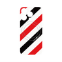 プレミアムパネル with MagSafe［ Big Stripe - Red × Black ］