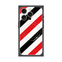 プレミアムパネル with MagSafe［ Big Stripe - Red × Black ］