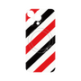 プレミアムパネル with MagSafe［ Big Stripe - Red × Black ］