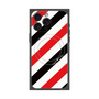 プレミアムパネル with MagSafe［ Big Stripe - Red × Black ］