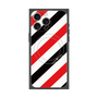 プレミアムパネル with MagSafe［ Big Stripe - Red × Black ］