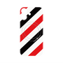 プレミアムパネル with MagSafe［ Big Stripe - Red × Black ］