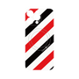 プレミアムパネル with MagSafe［ Big Stripe - Red × Black ］