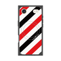 プレミアムパネル with MagSafe［ Big Stripe - Red × Black ］