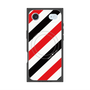 プレミアムパネル with MagSafe［ Big Stripe - Red × Black ］