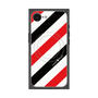 プレミアムパネル with MagSafe［ Big Stripe - Red × Black ］