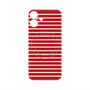 プレミアムパネル with MagSafe［ Middle Border - Red ］