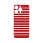 プレミアムパネル with MagSafe［ Middle Border - Red ］