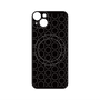 プレミアムパネル with MagSafe［ Dot Circle - Black ］