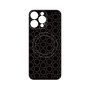 プレミアムパネル with MagSafe［ Dot Circle - Black ］