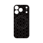 プレミアムパネル with MagSafe［ Dot Circle - Black ］