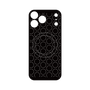 プレミアムパネル with MagSafe［ Dot Circle - Black ］
