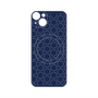 プレミアムパネル with MagSafe［ Dot Circle - Navy ］