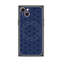 プレミアムパネル with MagSafe［ Dot Circle - Navy ］