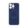 プレミアムパネル with MagSafe［ Dot Circle - Navy ］