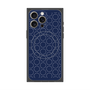 プレミアムパネル with MagSafe［ Dot Circle - Navy ］