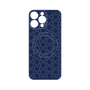 プレミアムパネル with MagSafe［ Dot Circle - Navy ］