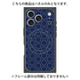 プレミアムパネル with MagSafe［ Dot Circle - Navy ］