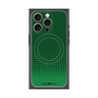 プレミアムパネル with MagSafe［ Dot Gradation - Green ］
