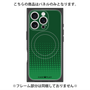 プレミアムパネル with MagSafe［ Dot Gradation - Green ］