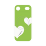 プレミアムパネル with MagSafe［ Two Hearts - Green ］